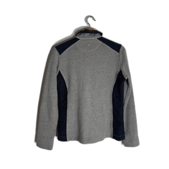 Kuhl Alpaca Fleece Jacket Womens Medium Gray Full Zip Outdoor Performance M - Picture 10 of 11